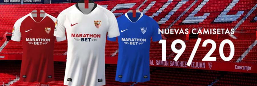 camisetas futbol Sevilla